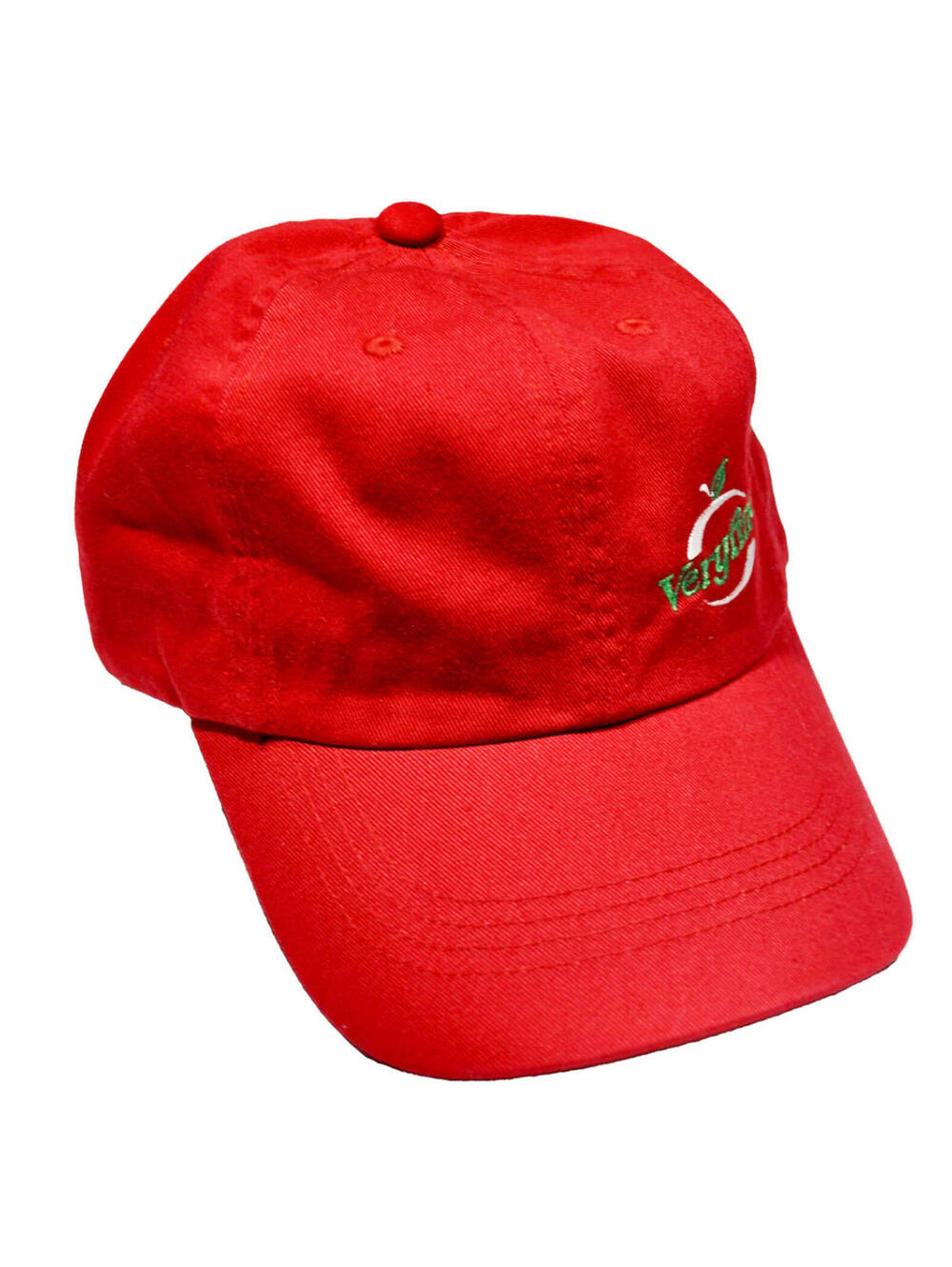 Vintage Very Fine Callaway Golf Course Brand Red Cap Strap Hat